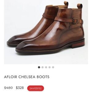 Brown Afloir Chelsea Boots